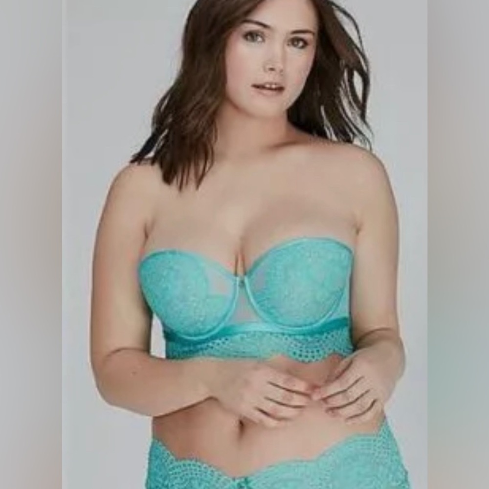 Cacique longline multi-way bra 42DD nwot